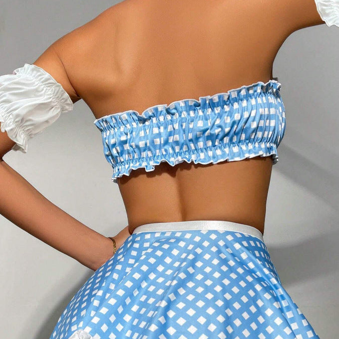 Sweet Serve Gingham Outfit