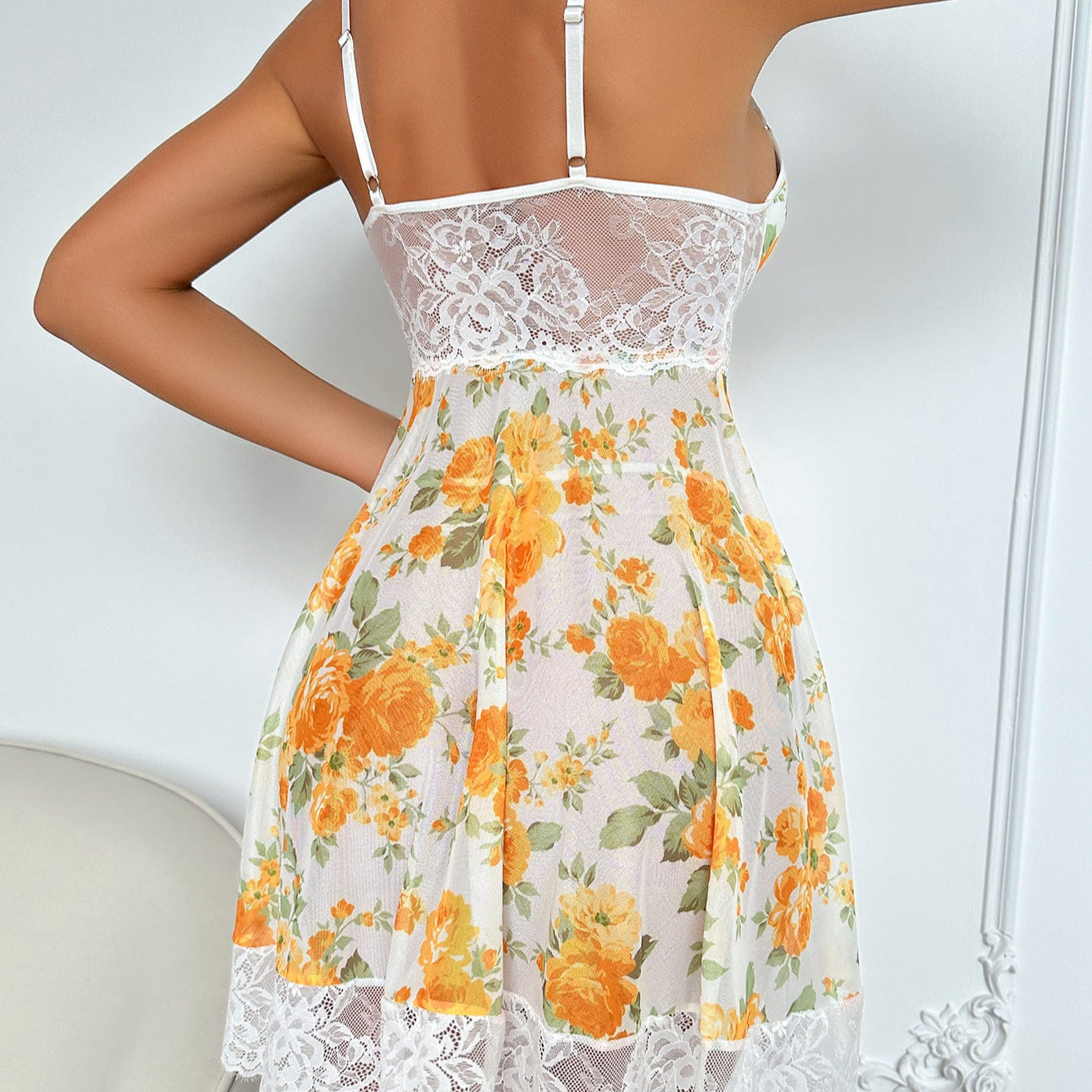 Floral Whispers Lace Dress