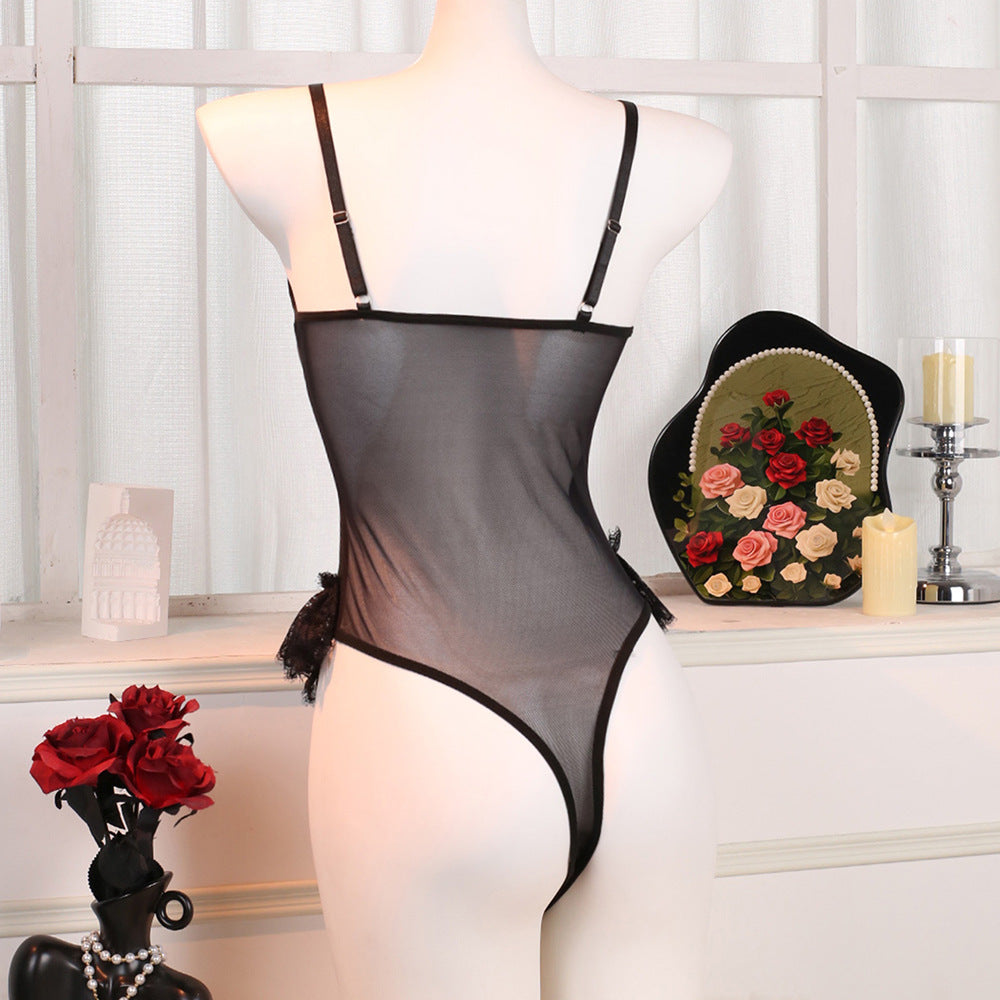 Crimson Temptress Bodysuit