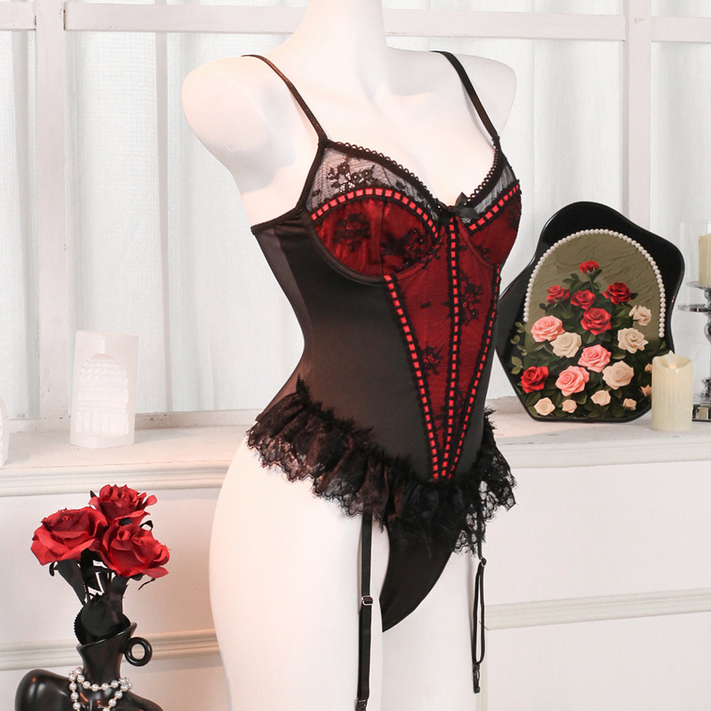 Crimson Temptress Bodysuit