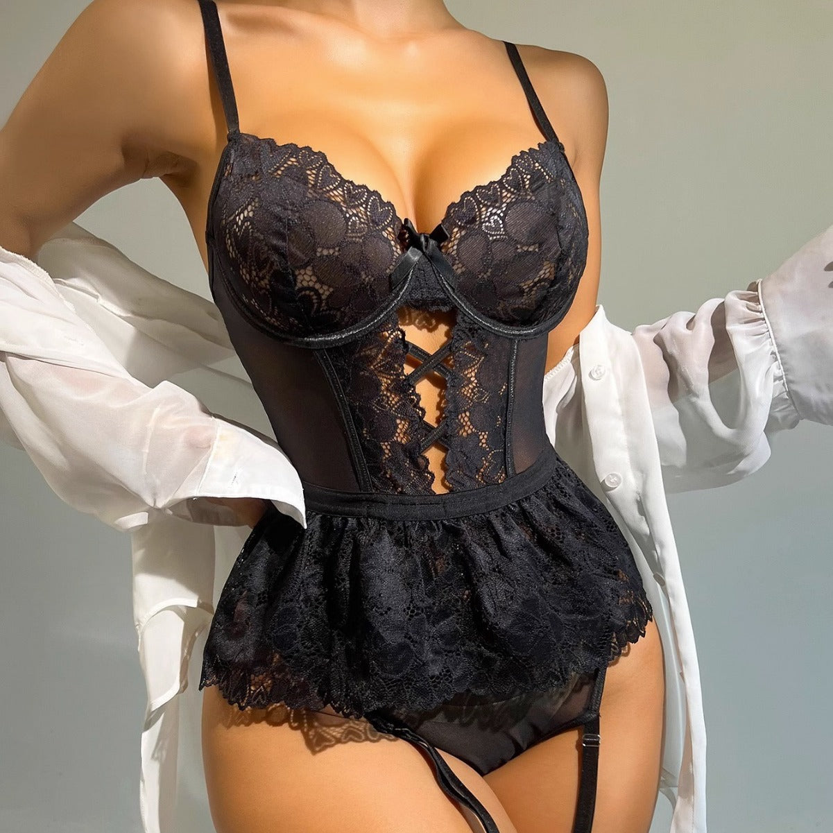 Lace Empress Babydoll