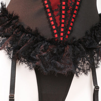 Crimson Temptress Bodysuit