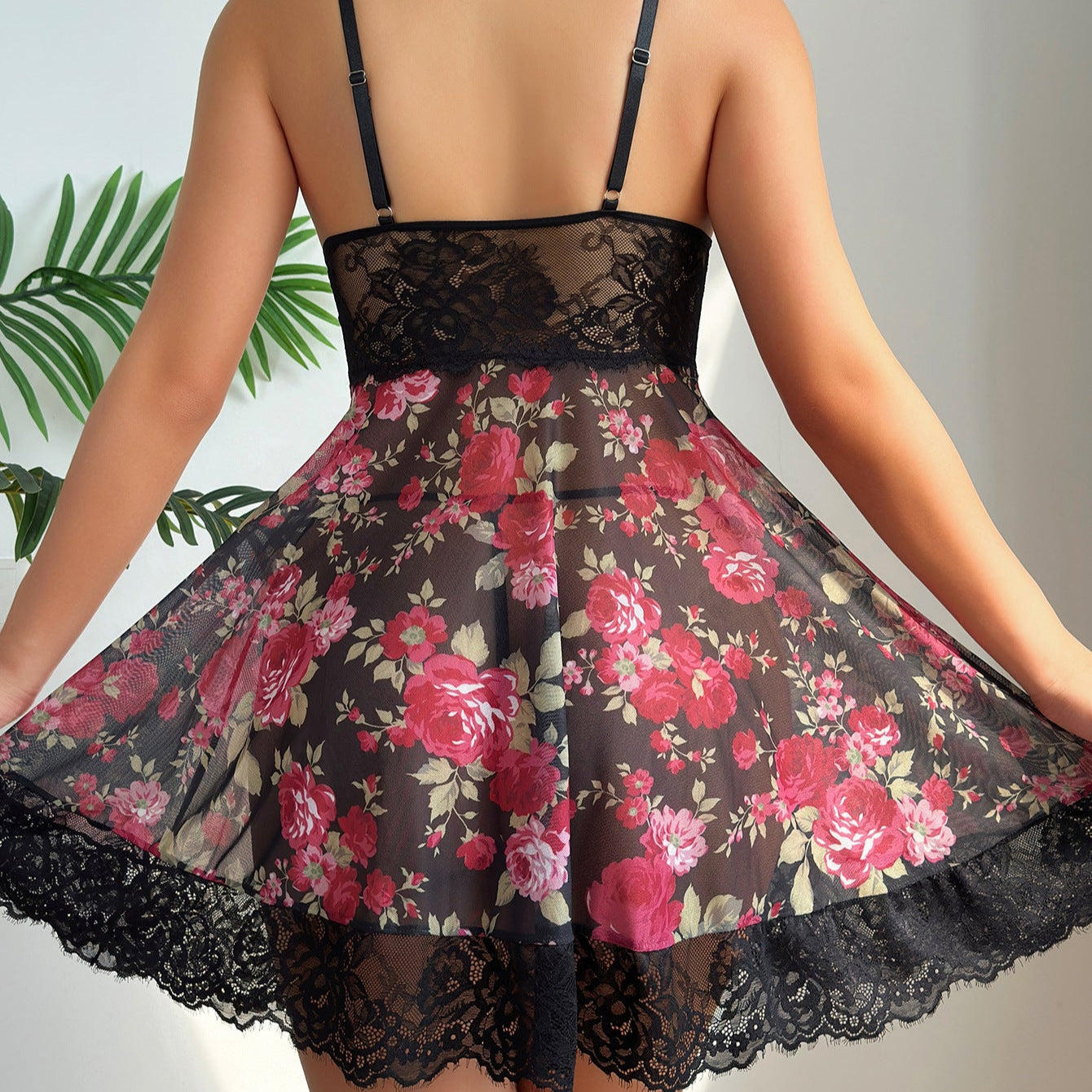 Floral Whispers Lace Dress