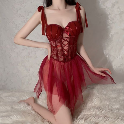 Push-Up Lace Nightdress